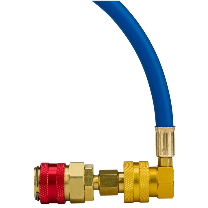 ZESTAW DO NAPEŁNIANIA KLIMATYZACJI AUT Z R134a 2x 170g CZYNNIK WĄŻ REDUKCJA