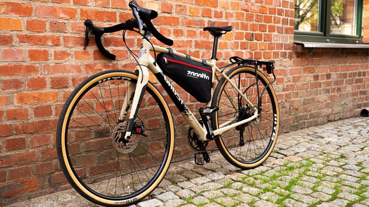 Sakwa na rower sakwa rowerowa pod ramę torba rowerowa duża pojemna ZAGATTO