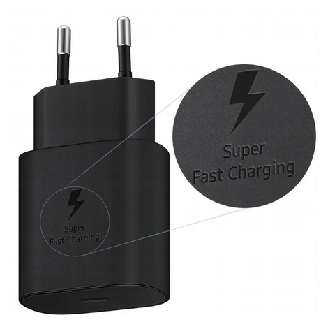 UNIWERSALNA ORYGINALNA SZYBKA ŁADOWARKA SAMSUNG 25W USB typ C EP-TA800EBE