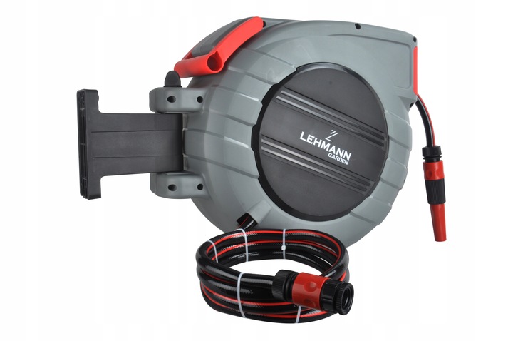 BĘBEN ZWIJACZ NA WĄŻ OGRODOWY AUTOMATYCZNY MOCNY 3/4 1/2 16,5 m