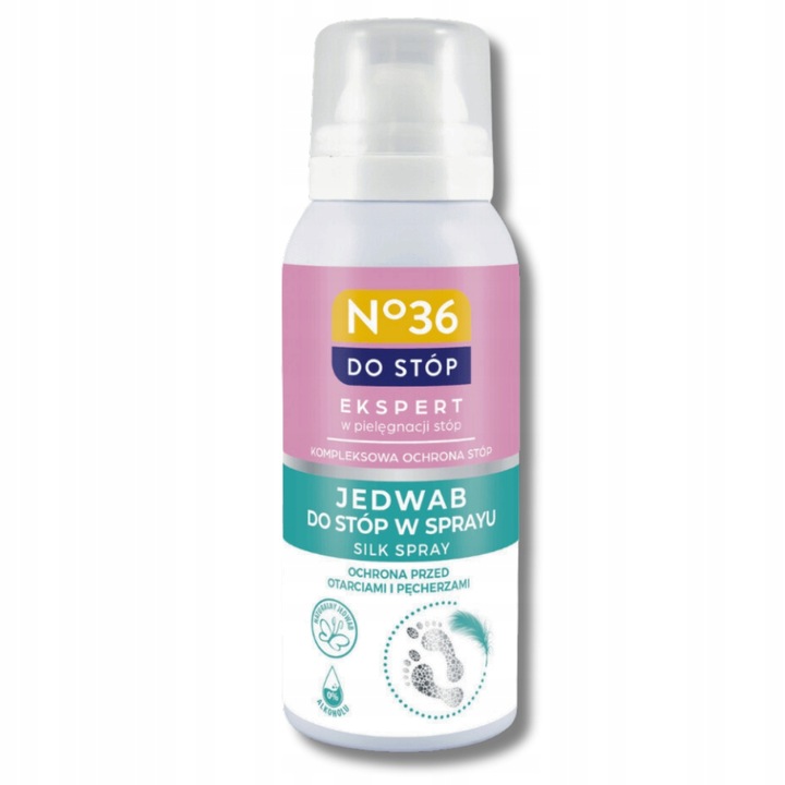Jedwab Do Stóp w Sprayu No36 na otarcia przeciw otarciom pęcherzom
