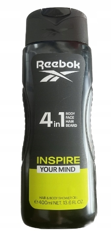 REEBOK MEN MĘSKI ŻEL POD PRYSZNIC DLA MĘŻCZYZN 4W1 ZESTAW MIX 4X 400ML