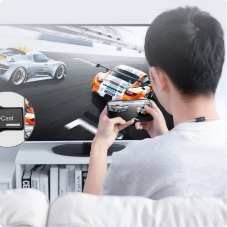 ADAPTER DO TELEWIZORA STREAMING DONGLE SMART HDMI WIFI DLNA ANYCAST