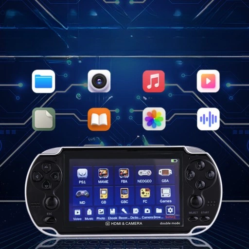 MINI konsola przenośna do gier RETRO x7 POLSKIE MENU 1000 GIER + KABEL