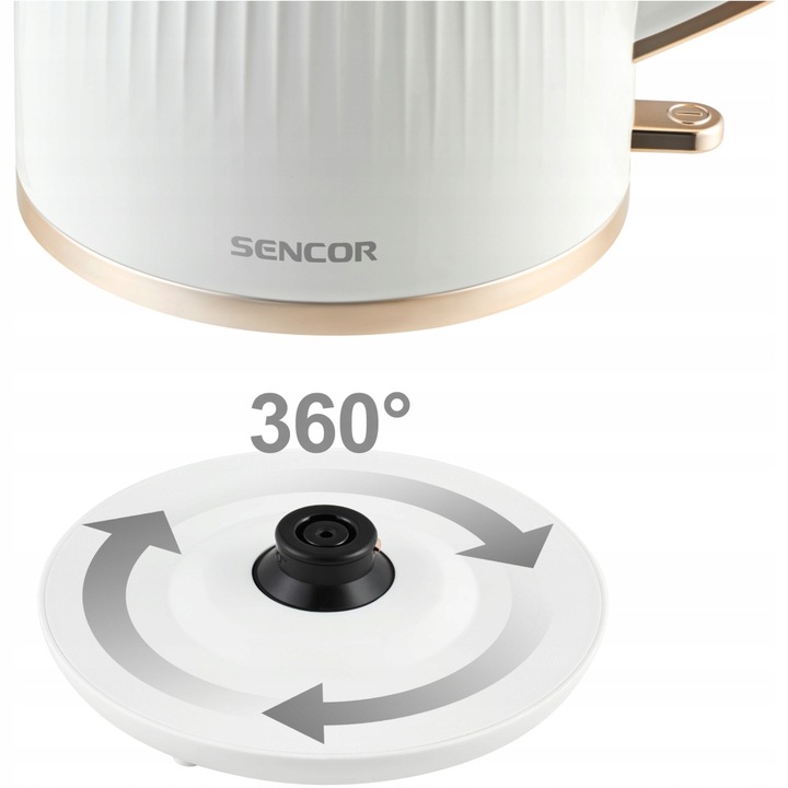 Czajnik Elektryczny 1,7L Bezprzewodowy Sencor 7510WH 2200W Wskaźnik