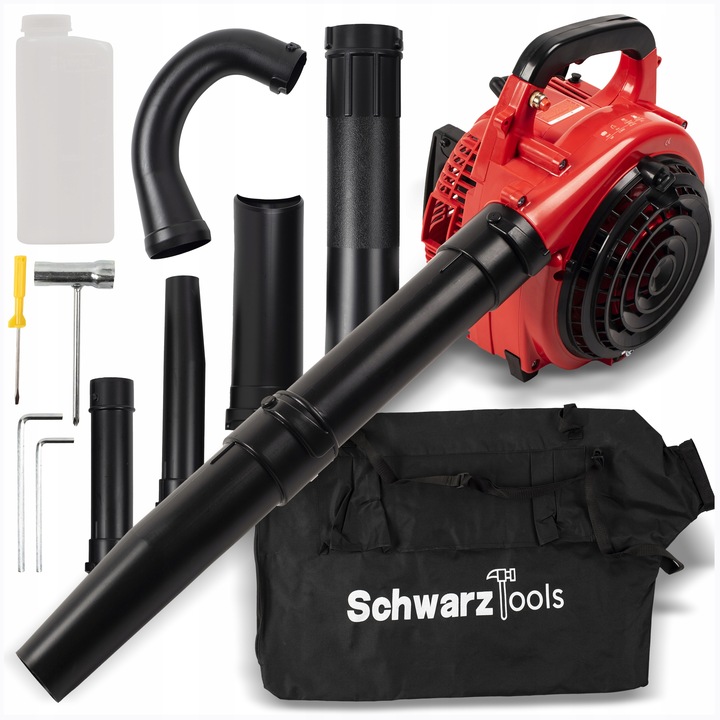 DMUCHAWA SPALINOWA DO LIŚCI OGRODOWA DMUCHAWA Z ROZDRABNIACZEM