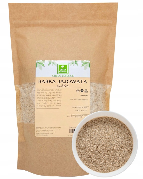BABKA JAJOWATA błonnik łuska 500g keto witalny łupiny na chleb