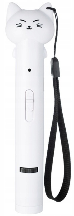 Zabawka piórko laser wskaźnik laserowy latarka zabawka kota 4w1