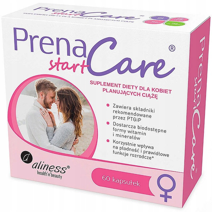 PrenaCARE START dla kobiet PLANOWANIE 60k ALINESS