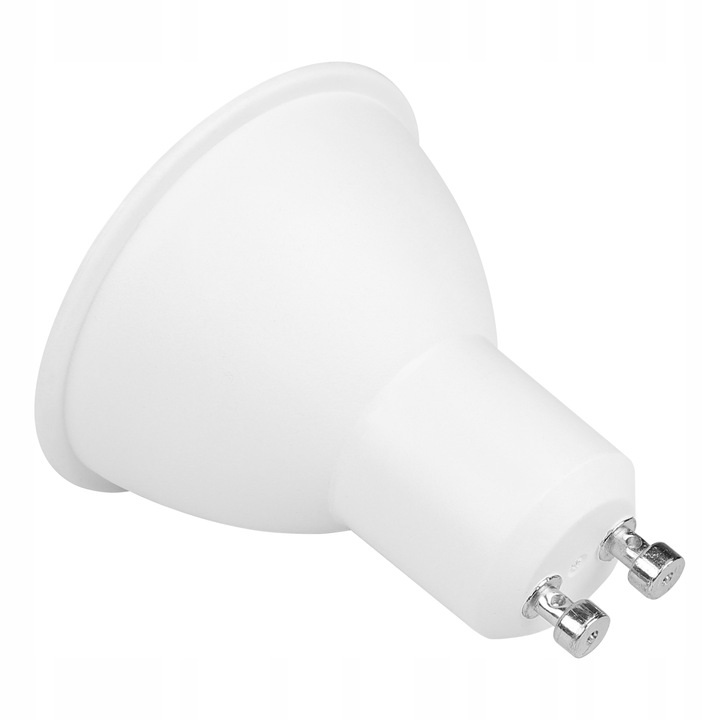 10x Żarówka LED GU10 7W biały zimny 6200K 230V MOCNA NIEMRUGAJĄCA