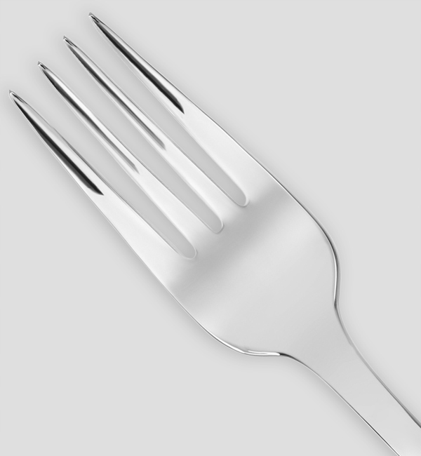 GERLACH CELESTIA SZTUĆCE 6x WIDELEC OBIADOWY LUZ POŁYSK