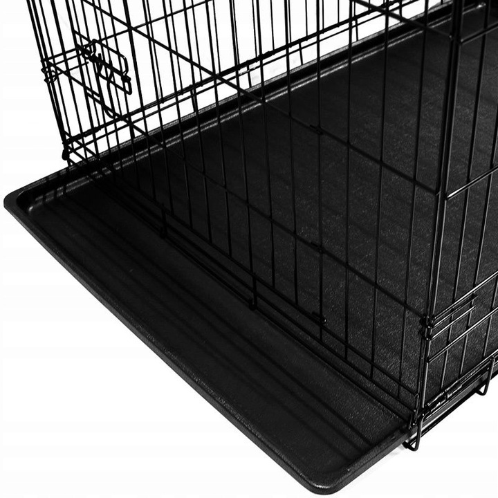 DUŻA KLATKA METALOWA KOJEC DLA PSÓW PSA 122x76x83