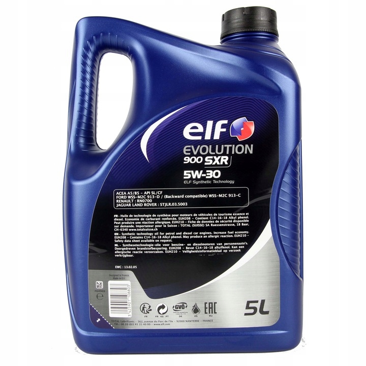 ELF EVOLUTION 900 SXR 5W30 5W-30 5L