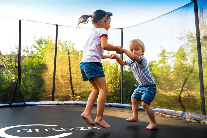 SIATKA TRAMPOLINY 8 FT / 244 cm ZEWNĘTRZNA SOLIDNA