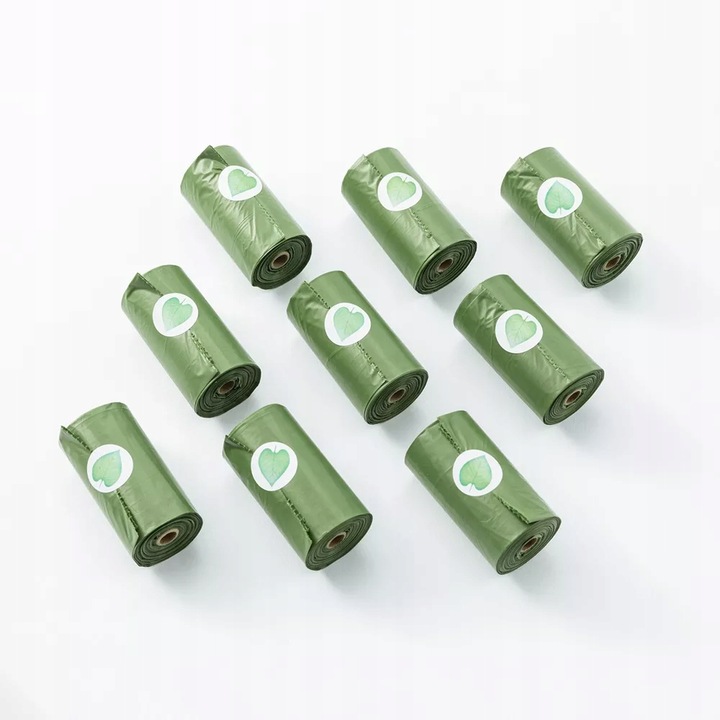 WORECZKI Na Psie Odchody BIODEGRADOWALNE Worki na Kupy BIO + ETUI 360 sztuk