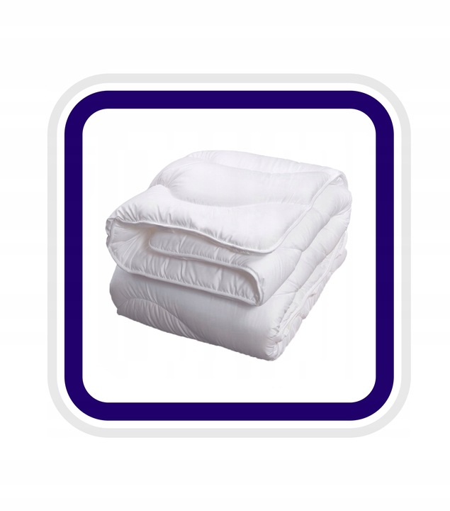 CIEPŁA ZIMOWA GRUBA PUSZYSTA KOŁDRA 200X220 LETNIA+CAŁOROCZNA 4 PORY