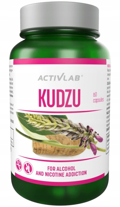 Activlab Kudzu Root odkażanie uzależnienie 60 kapsułek