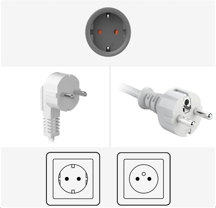 Gniazdko SONOFF S60ZB Zigbee 3.0 Wtyczka Pomiar Prądu Mocy Energii