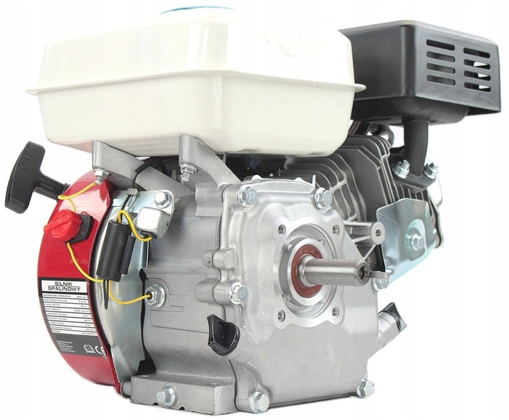 SILNIK SPALINOWY 7KM GX160 ZAGĘSZCZARKA AGREGAT+OLEJ+KLIN wałek 20mm