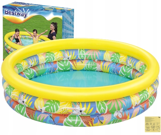 DMUCHANY BASEN BASENIK DLA DZIECI 168x38cm BESTWAY 51203