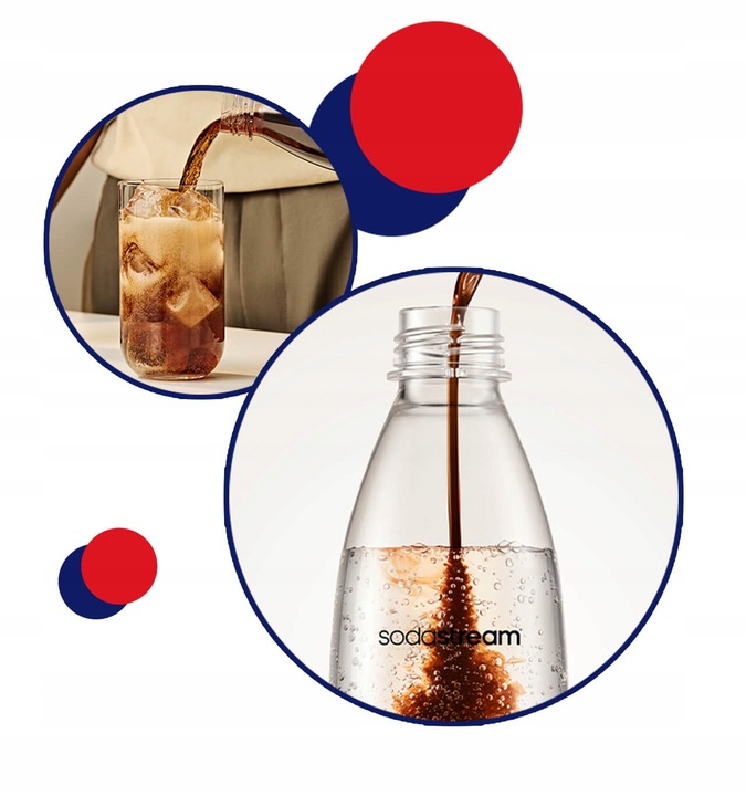 Syrop koncentrat do gazowania wody SodaStream Pepsi Cherry Zero Cukru