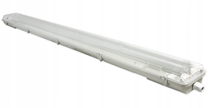 Oprawa hermetyczna 120cm Lampa LED do garażu natynkowa + 2x świetlówka LED