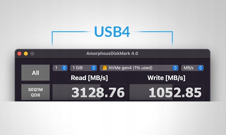 Kabel USB-C USB Type-C 4.0 40Gb/s 5K PD2.1 100W alt. DisplayPort