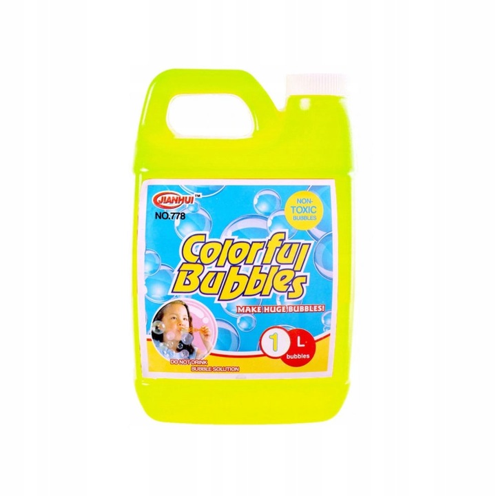 PŁYN DO BANIEK MYDLANYCH 1L ZAPAS BAŃKI MYDLANE