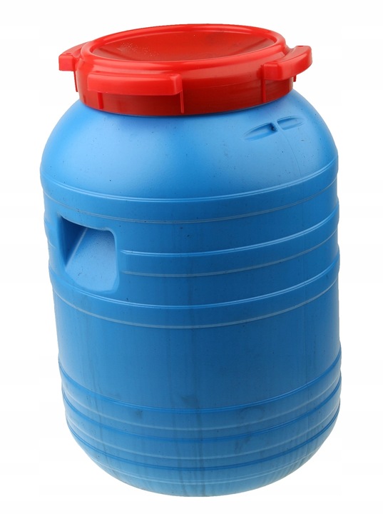 Beczka spożywcza do kiszenia 30L - wielofunkcyjny pojemnik niebieski