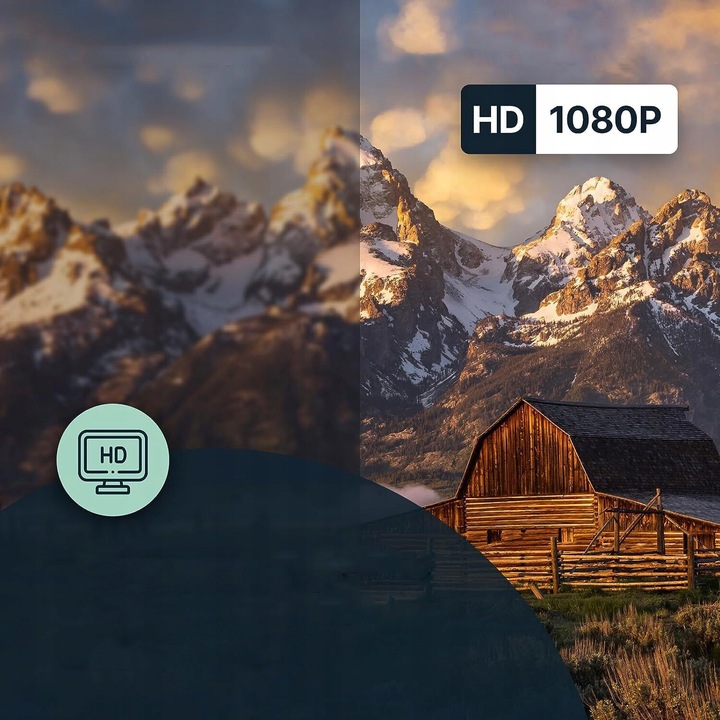 MINI ODTWARZACZ DVD, WBUDOWANY GŁOŚNIK, ODTWARZACZ HDMI DVD DO TELEWIZORÓW