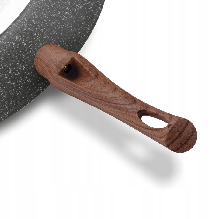 Głęboka PATELNIA INDUKCJA wysoka patelnia GRANITOWA 28cm Venga Konighoffer