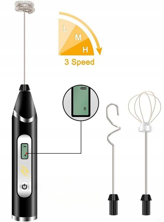 Spieniacz do mleka blurr SPIENIACZ MIKSER DO MLEKA KAWY ELEKTRYCZNY