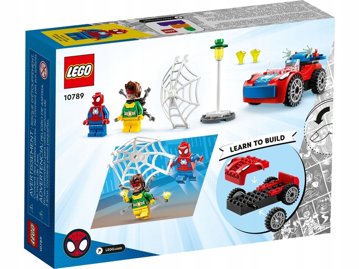 LEGO SPIDEY 10789 SAMOCHÓD SPIDER MANA I DOC OCK
