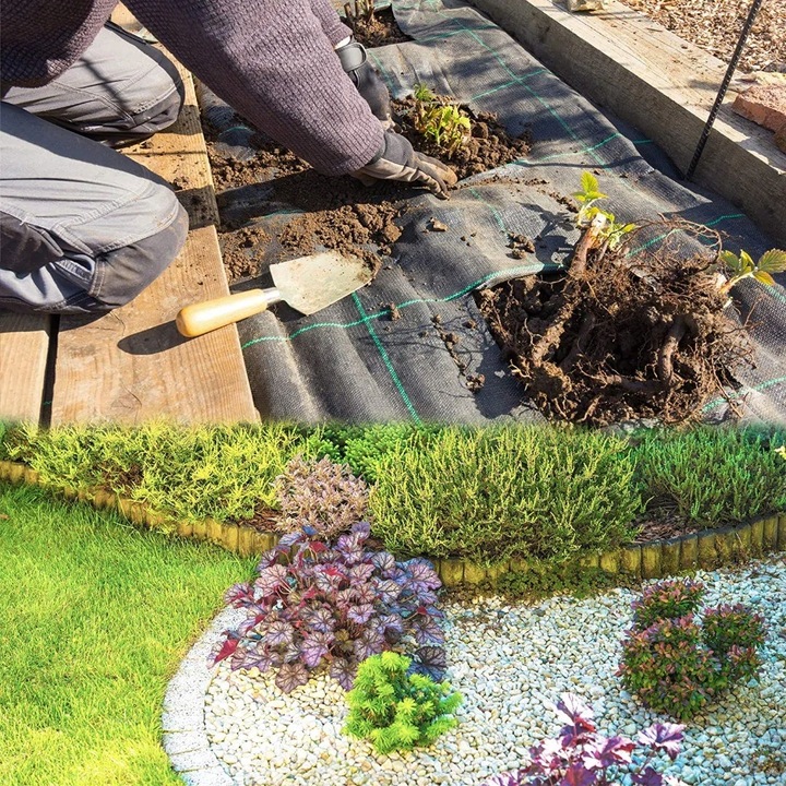 NAJMOCNIEJSZA AGROTKANINA ANTYCHWASTOWA 90g 1,1x50m UV3% AGROWŁÓKNINA