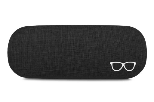 Etui na Okulary BLACK z GRAWEREM GRATIS Prezent na Dzień Babci i Dziadka