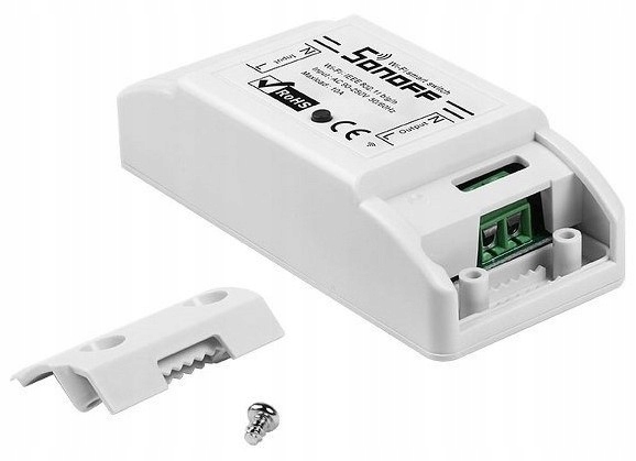 SONOFF BASIC R2 Inteligentny Przekaźnik Sterownik WiFi 1-kanałowy