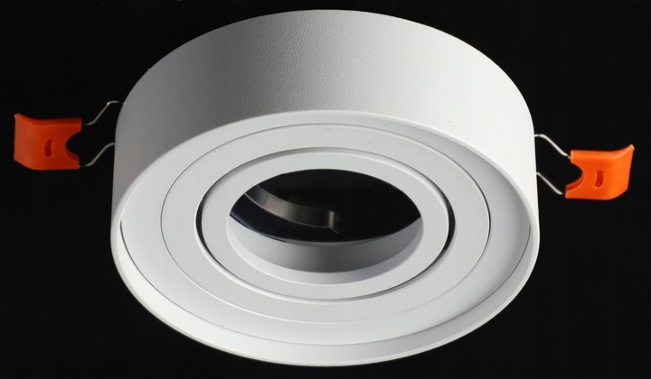 OPRAWA PODTYNKOWA HALOGENOWA TUBA LED GU10 BIAŁA