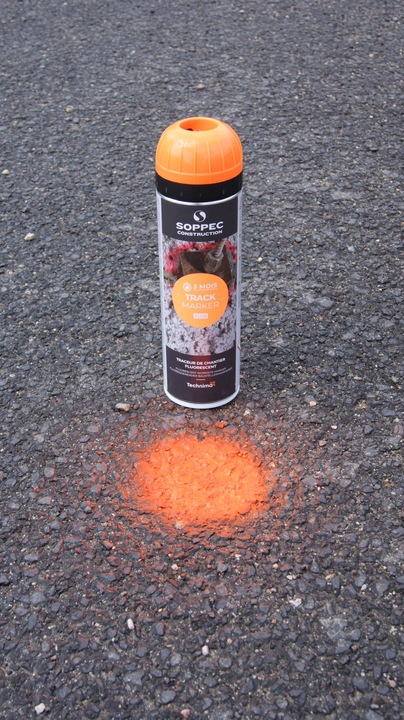 Farba geodezyjna Soppec Fluo Track Marker Spray pomarańczowy 12szt.