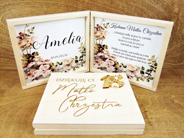 Podziękowanie Dla Chrzestnych Dziadków Babci Dziadka 18 Urodziny