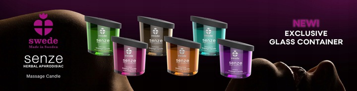 SWEDE Świeca Olejek do Masażu Erotycznego Afrodyzjak Trawa Cytrynowa 150 ml