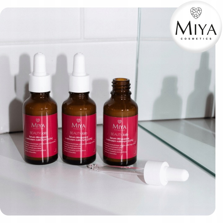 Serum Liftingujące z Retinolem Wielozadaniowe Roślinnym [2.5%] 30 ml