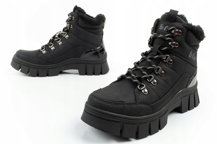 Buty sportowe damskie zimowe trekkingowe Lee Cooper r.39 ocieplane