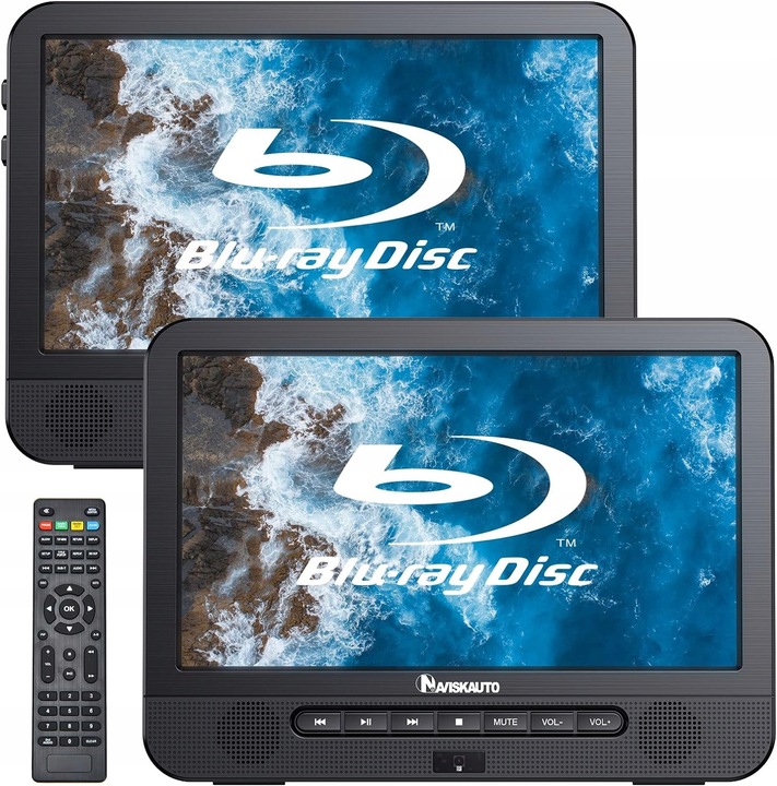 Przenośny odtwarzacz DVD X2 Naviskauto BN1002b