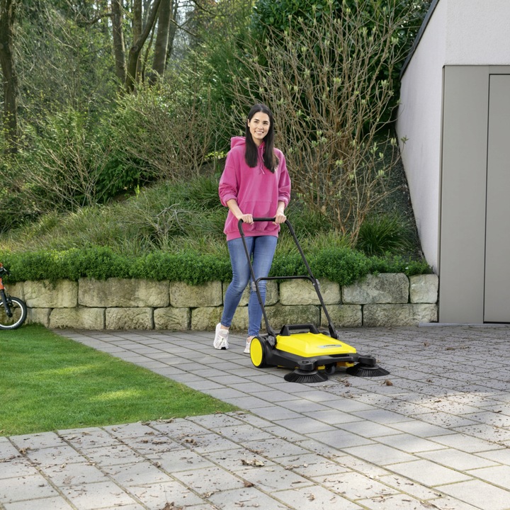 KARCHER S4 TWIN ZAMIATARKA RĘCZNA DO LIŚCI KOSTKI