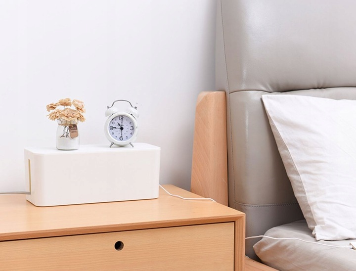 POJEMNIK ORGANIZER NA KABLE PUDEŁKO LISTWY KABLI