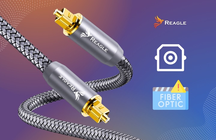 KABEL OPTYCZNY TOSLINK 5M HQ SPDIF DIGITAL AUDIO PRZEWÓD CYFROWY