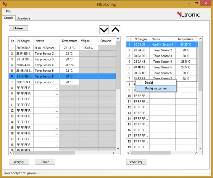 TD2 PRZETWORNIK WIELOPUNKTOWEGO POMIARU NA MODBUS