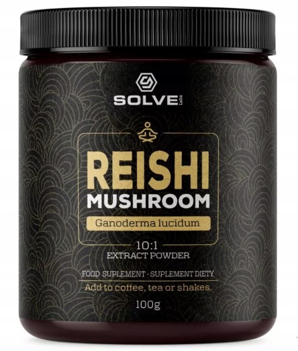 SOLVE LABS Reishi Lakownica Żółtawa 10:1 proszek 100g