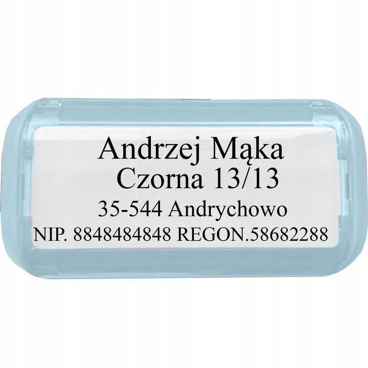 PIECZĄTKA TRODAT 4913 DO 8 LINII FIRMOWA IMIENNA BIUROWA PROJEKT + GUMKA