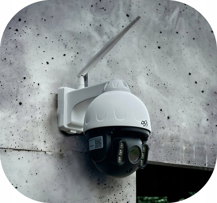ZEWNĘTRZNA KAMERA OBROTOWA WIFI IP BEZPRZEWODOWA WIFI 8Mpx 4K ZOOM X8 DVS